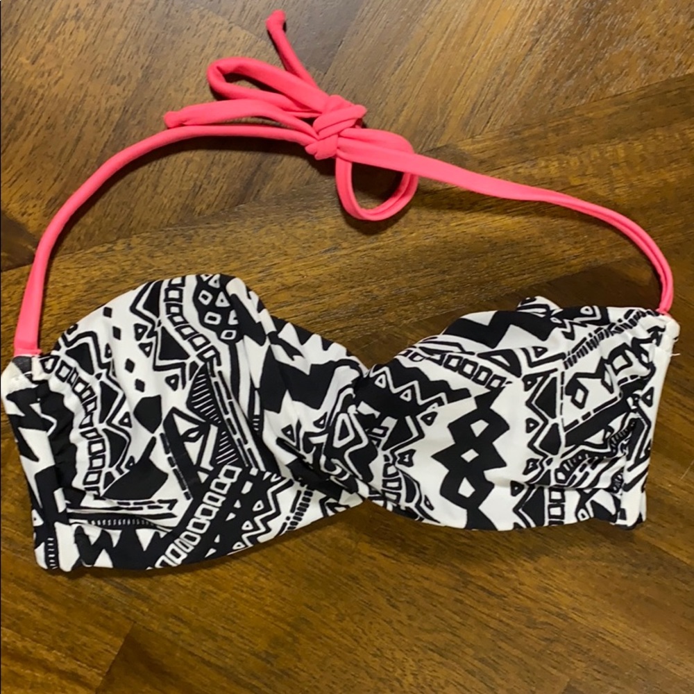 Delias twisted bandeau bikini top small